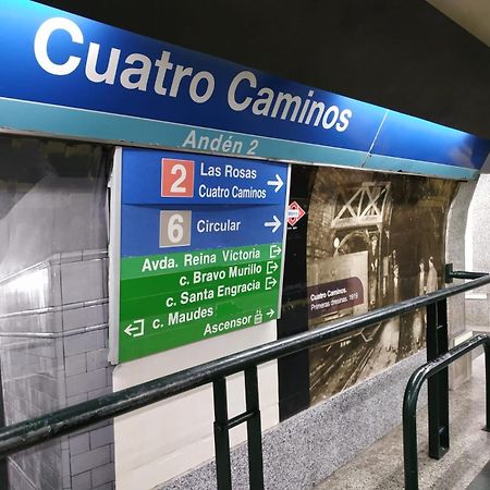 Luminoso Cerca Bernabeu- Apartamento Bravo Murillo Madrid Bagian luar foto